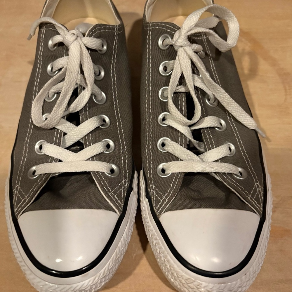 Charcoal Grey Converse